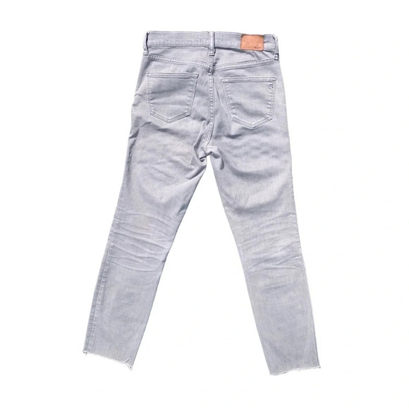 Madewell High Rise Skinny Jeans in Gray Dusty Wash Women’s Size 26 - Picture 5 of 11